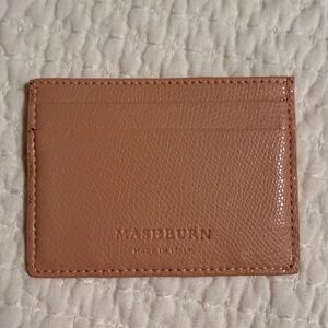ANN MASHBURN light pink Card Holder